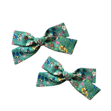 Load image into Gallery viewer, Petite Pigtail Bow Set | Donna Leigh