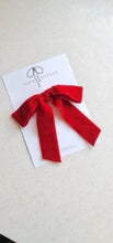 Load image into Gallery viewer, Large Velvet Ribbon Bow