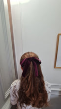 Load image into Gallery viewer, Large Velvet Ribbon Bow