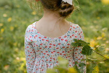 Load image into Gallery viewer, Cream Poppy Twirl Dress