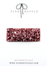 Load image into Gallery viewer, Glitter Snap Clips | Frosted Cherry