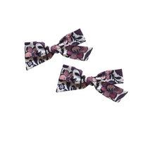 Load image into Gallery viewer, Petite Pigtail Bow Set | Elena