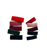 Load image into Gallery viewer, XL Velvet Snap Clips |
